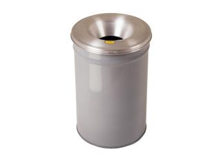 Popelnice Cease Fire na odpad 200 l. JCN26655GY (Cease-Fire® Waste Receptacles 2600 Justrite Grey)