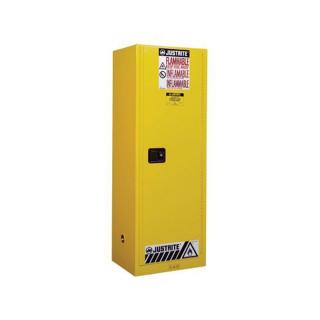 Úzká bezpečnostní skříň Sure-Grip® EX 89001-SL pro hořlaviny samozavírací 83 l.  (Sure-Grip® EX Slimline Safety Cabinets 89001-SL Justrite Yellow)