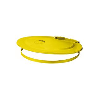 Víko na 200 l sud 2675 žluté Justrite (Safety Drum Covers 2675 Justrite Yellow)