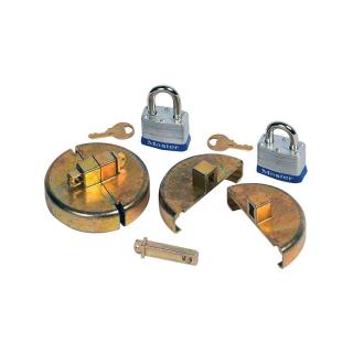 Zámky pro zátky o průměru DN50 2ks Justrite (Drum Lock Sets 851 Justrite Steel)