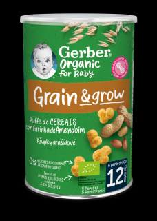 Gerber Organic křupky arašídové 5x 35 g