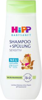HiPP Babysanft Dětský šampón s kondicionérem 200ml