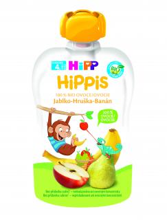 HiPP BIO 100% ovoce Jablko-Hruška-Banán 100 g