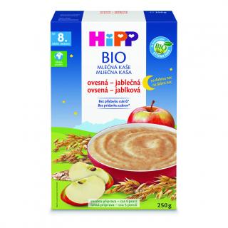 HiPP BIO Mléčná kaše na dobrou noc ovesná-jablečná 250g