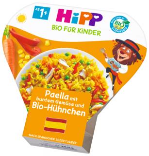HiPP BIO Paella se zeleninou a kuřecím masem 250g
