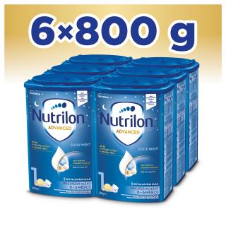 Nutrilon 1 Advanced Good Night 6 x 800 g