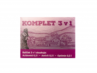 Komplet 3v1