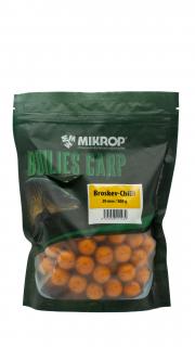 MIKROP - BOILIES CARP PRO RYBY - 20 MM Příchuť: Broskev a chilli