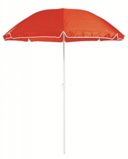 ABC Plážový slunečník s UV ochranou průměr 140 cm AFP-25504 Barva: Červená