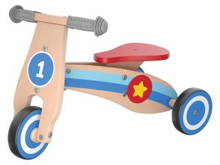 Playtive Bike Nr.1 Dřevěné dětské odrážedlo modré