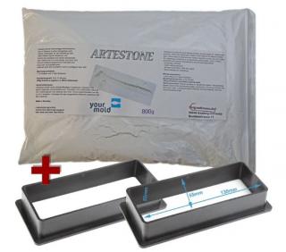 ARTESTONE -KERAMICKÁ SÁDRA 1KG+2 RÁMEČKY