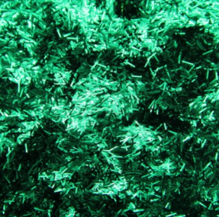 BRIGHT BAITS -GLITTER STRINGS 3X0,25MM-GREEN