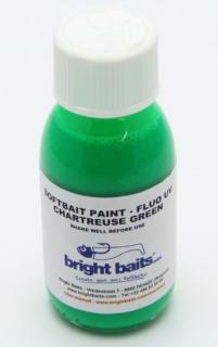 BRIGHT BAITS-SOFTBAIT PAINT FLUO CHARTREUSE GREEN 30ML.