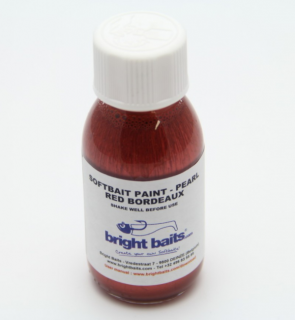 BRIGHT BAITS-SOFTBAIT PAINT PEARL RED BORDEAUX 30ML.