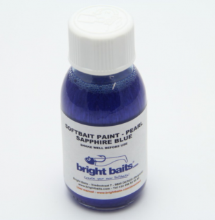 BRIGHT BAITS-SOFTBAIT PAINT PEARL SAPPHIRE BLUE 30ML.