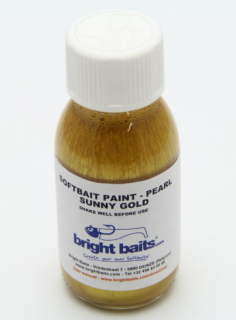BRIGHT BAITS-SOFTBAIT PAINT PEARL SUNNY GOLD 30ML.