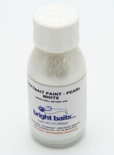 BRIGHT BAITS-SOFTBAIT PAINT PEARL WHITE 30ML.