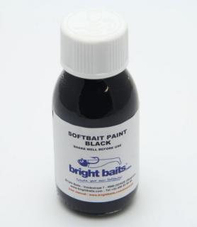 BRIGHT BAITS-SOFTBAIT PAINT STANDART BLACK 30ML.