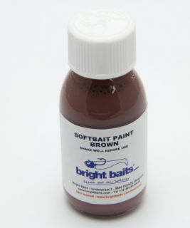 BRIGHT BAITS-SOFTBAIT PAINT STANDART BROWN 30ML.
