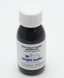 BRIGHT BAITS-SOFTBAIT PAINT STANDART GRAPHITE 30ML.