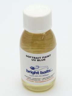 BRIGHT BAITS-SOFTBAIT PAINT UV BLUE CLEARCOAT 30ML.