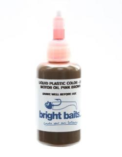 BRIGHT BAITS-UV MOTOR OIL PINK BROWN
