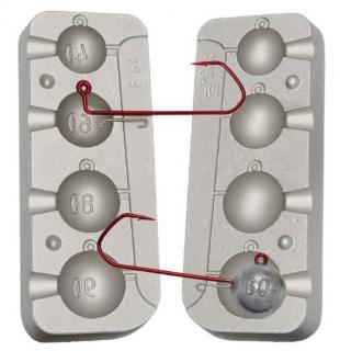 FORMA NA JIGOVÉ HLAVY 40,60,80,90G
