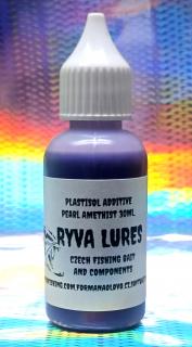 RYVA LURES-PLASTISOL COLOR PEARL AMETHIST