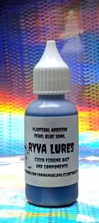 RYVA LURES-PLASTISOL COLOR PEARL BLUE 30ML.