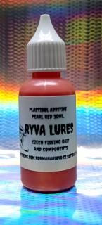 RYVA LURES-PLASTISOL COLOR PEARL RED 30ML.