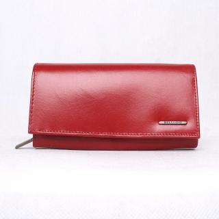 Dámská kožená peněženka Bellugio AD-21R-068M + RFID červená | KabelkyproVas.cz