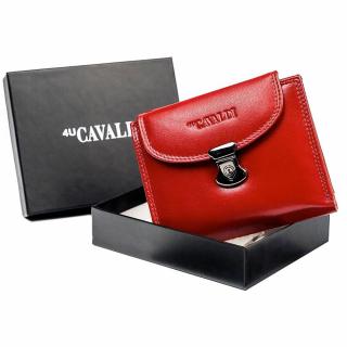Dámská kožená peněženka Cavaldi RD-19 červená