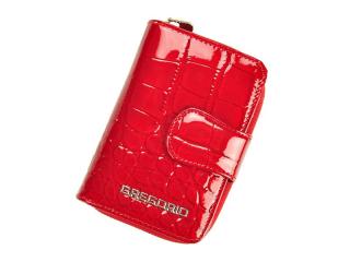 Dámská lesklá kožená peněženka Gregorio BC-115 červená | KabelkyproVas.cz