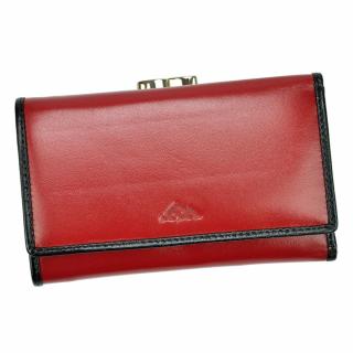 Dámská malá pevná kožená peněženka El Forrest 948 červená | KabelkyproVas.cz