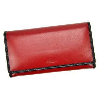 Dámská pevná kožená peněženka El Forrest 576 červená | KabelkyproVas.czí