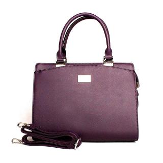 Elegantní kabelka do ruky FLORA&CO F6346 tmavěfialová