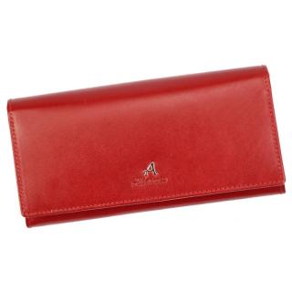 Kožená peněženka Albatross LW12 červená