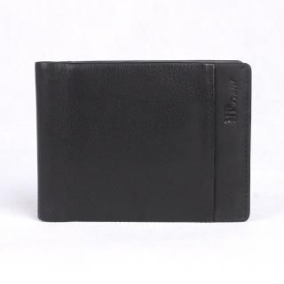 Kvalitní kožená peněženka - dolarovka Marta Ponti no. 313R černá