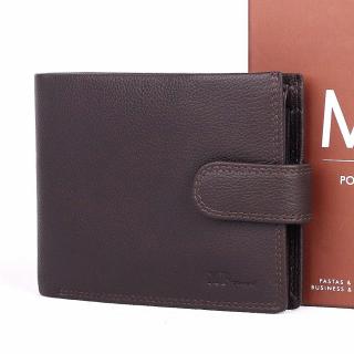 Luxusní kožená peněženka Marta Ponti no. B006R +RFID hnědá | KabelkyproVas.cz