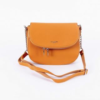 Malá crossbody kabelka David Jones 6815-1 hořčicová