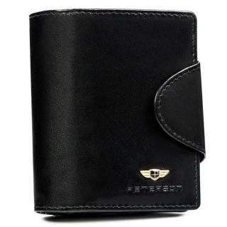 Malá kožená peněženka Peterson no. 2517 černá