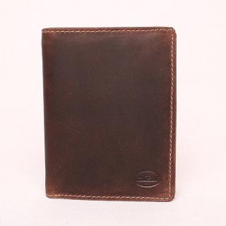 Pánská  Hunter  kožená peněženka HGL no. 4027 + RFID tmavěhnědá