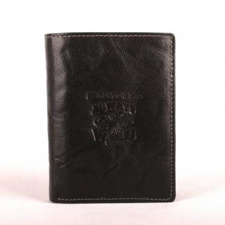 Pánská kožená peněženka Always Wild N4-BC se štírem černá | KabelkyproVas.cz