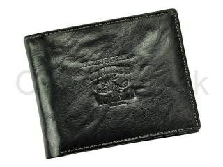Pánská kožená peněženka Always Wild N992-BC se štírem černá | KabelkyproVas.cz