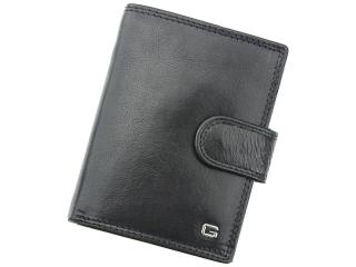 Pánská kožená peněženka Gregorio N4L-CV s ochranou RFID černá | KabelkyproVas.cz