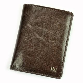 Pánská kožená peněženka Rovicky RV-278 + RFID hnědá | KabelkyproVas.cz