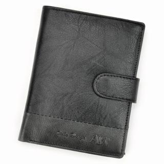 Pánská kožená peněženka Wild N4L-GA s upínkou + RFID černá | KabelkyproVas.cz