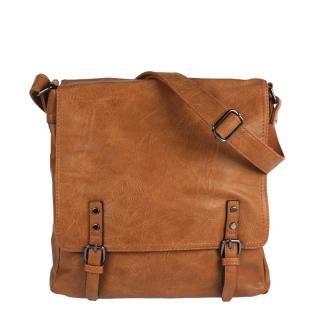 Unisex crossbody kabelka Andrea Massi HJ1918 hnědá | KabelkyproVas.cz