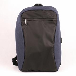 Velký batoh David Jones PC-033 s 20l obsahem a USB modrý