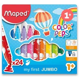 Dětské fixy Maped Color'Peps Jumbo - 12 nebo 24 barev varianta: 24 barev